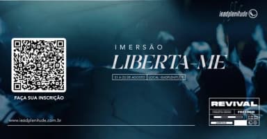 IMERSÃO | LIBERTA-ME em Palmas