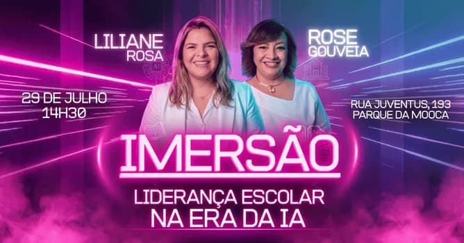 Imagem do Imersão Liderança Escolar na Era da I.A