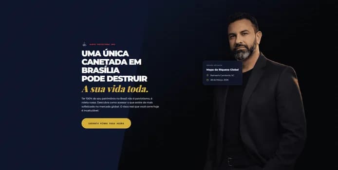 Imagem do Imersão Mapa da Riqueza Global: Proteção e Inteligência Patrimonial