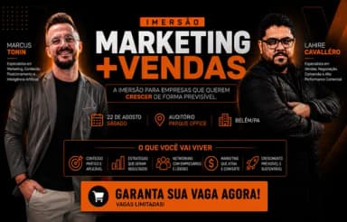 Imersão Marketing + Vendas | Belém 2026 em Belém