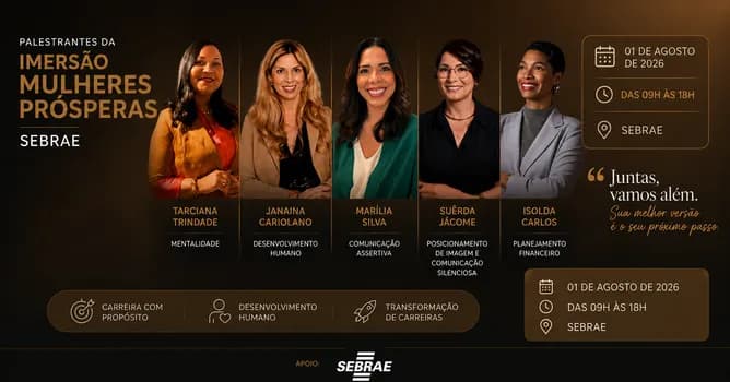 Imagem do IMERSÃO MULHERES PRÓSPERAS