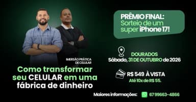 Imersão Prática de Celular: Transforme seu Smartphone em uma Fábrica de Dinheiro | Dourados - MS em Dourados