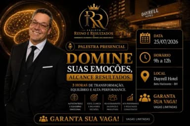 Imersão Presencial Domine suas emoções e alcance resultados (Belo Horizonte - BH) em Belo Horizonte