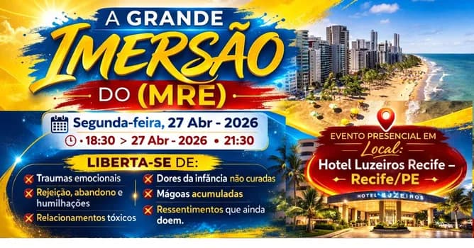 Imagem do Imersão Presencial Método Reconstrução Emocional (MRE) RECIPE-PE