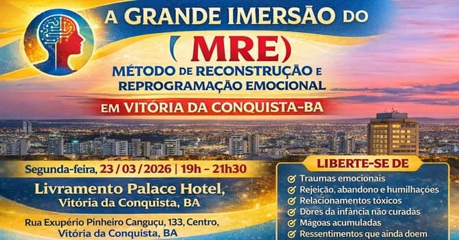 Imagem do Imersão Presencial Método Reconstrução Emocional (MRE) Transformação 2.0