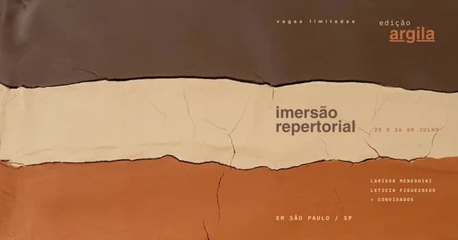 Imagem do imersão repertorial - argila