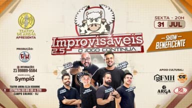 Improvisáveis 2.5 - O Jogo Continua (Beneficente) em Rio de Janeiro