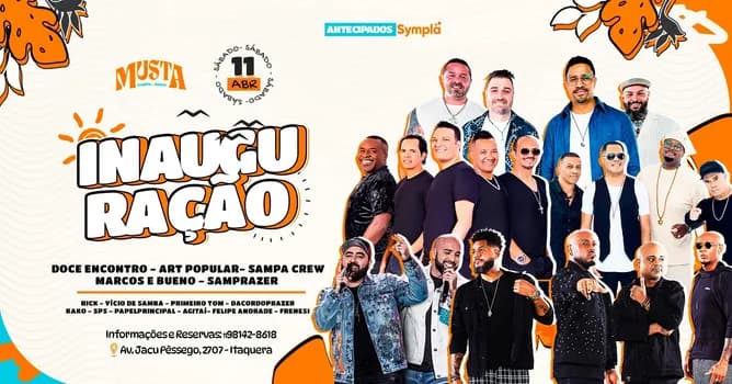 Imagem do INAUGURAÇÃO MUSTA GASTRO BEACH ITAQUERA 11/04/2026