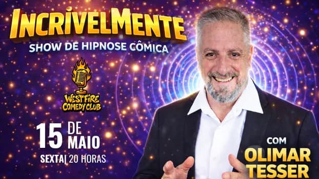 Imagem do INCRIVELMENTE - Show de Hipnose Cômica com Olimar Tesser