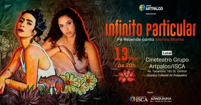 Imagem do INFINITO PARTICULAR- Fê Rezende canta Marisa Monte