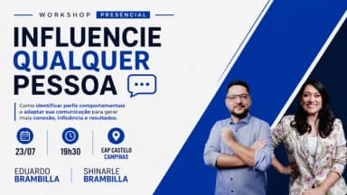 INFLUENCIE QUALQUER PESSOA em Campinas