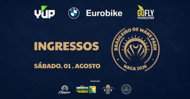 Ingressos Brasileiro de Wake Park + Shows no Naga 2026 em Jaguariúna