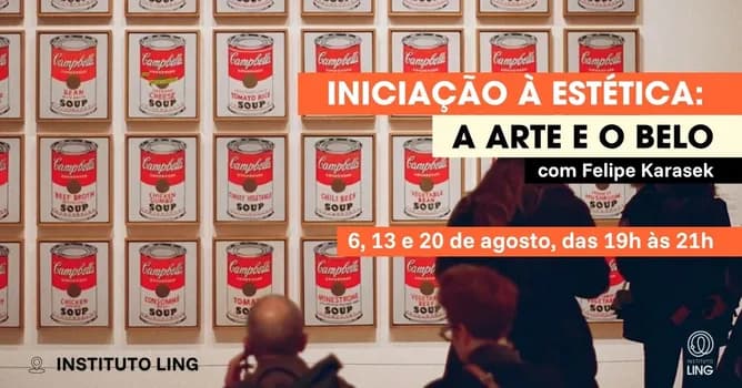 Imagem do Iniciação à Estética: a Arte e o Belo, com Felipe Karasek