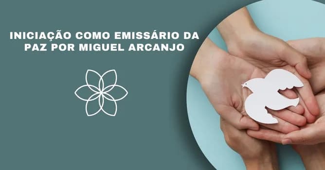 Imagem do Iniciação como Emissário da Paz por Miguel Arcanjo com Roda de Cura e Sound Healing
