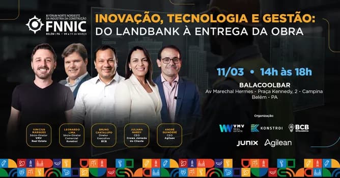 Imagem do Inovação, Tecnologia e Gestão: Do landbank à entrega da obra