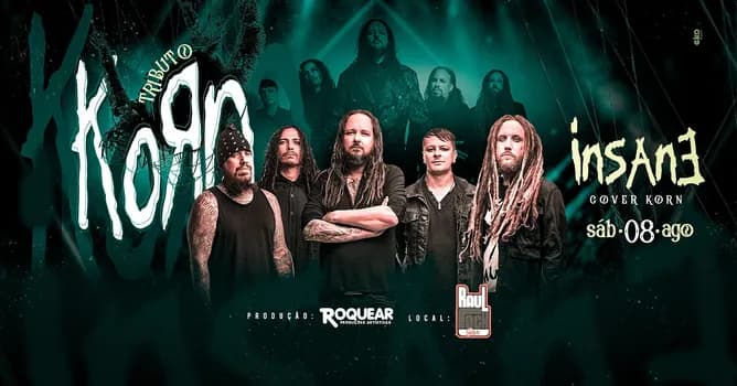 Imagem do Insane (Korn Tribute) no RAUL ROCK BAR