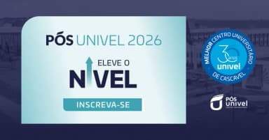 INSCRIÇÃO PÓS UNIVEL 2026 em Cascavel