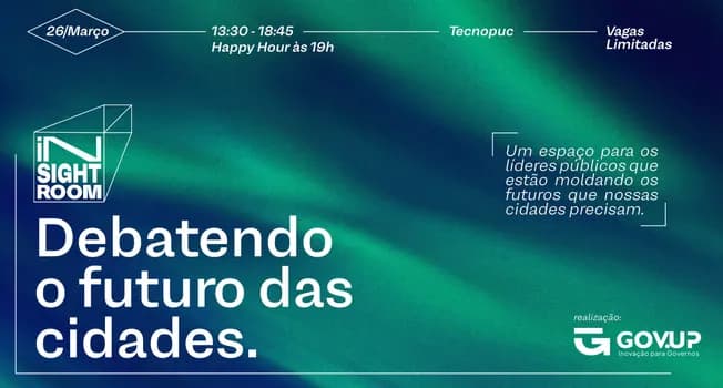 Imagem do INSIGHT ROOM by GOV.UP | A Escolha Estratégica no South Summit Brazil 2026