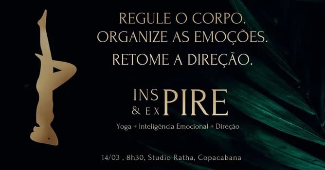 Imagem do INSPIRE & EXPIRE - Yoga + Inteligência Emocional + Direção