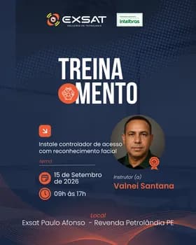 INSTALE CONTROLADOR DE ACESSO COM RECONHECIMENTO FACIAL em Petrolândia