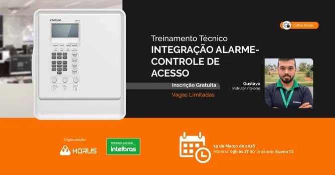 Imagem do Integração alarme de incêndio ao controle de acesso