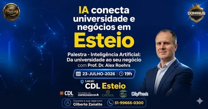 Imagem do Inteligencia Artificial: da universidade ao seu negócio com Prof. Alex Roehrs