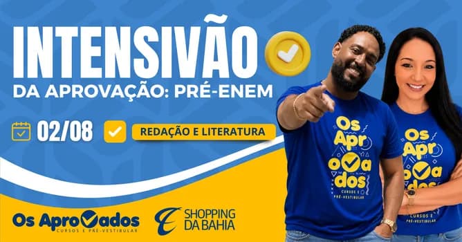 Imagem do Intensivão da Aprovação | PRÉ ENEM 2026