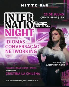 InternatioNIGHT no Mitte - Clube Poliglota em São Paulo