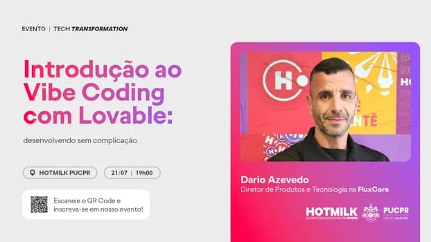 Imagem do Introdução ao Vibe Coding com Lovable: desenvolvendo sem complicação