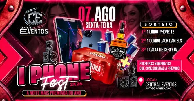 Imagem do Iphone Fest 2K26