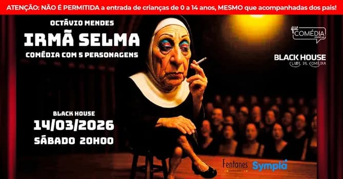Imagem do IRMÃ SELMA em SOROCABA - Show de Comédia com 5 personagens!