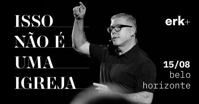 Imagem do "isso não é uma igreja" em belo horizonte/mg