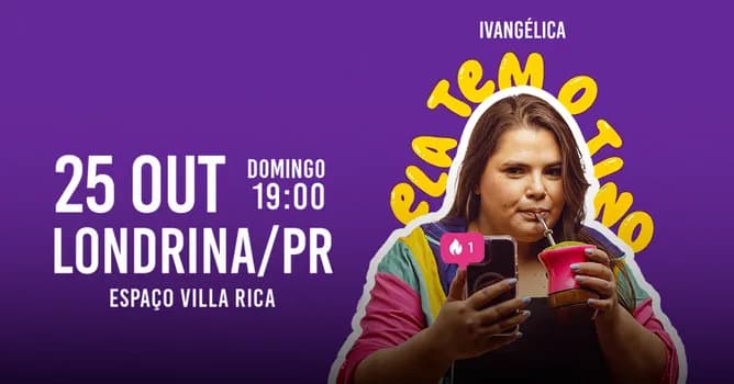 Imagem do IVANGÉLICA - ELA TEM O TINO em LONDRINA/PR
