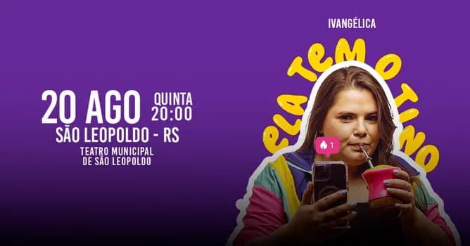Imagem do IVANGÉLICA - ELA TEM O TINO em SÃO LEOPOLDO