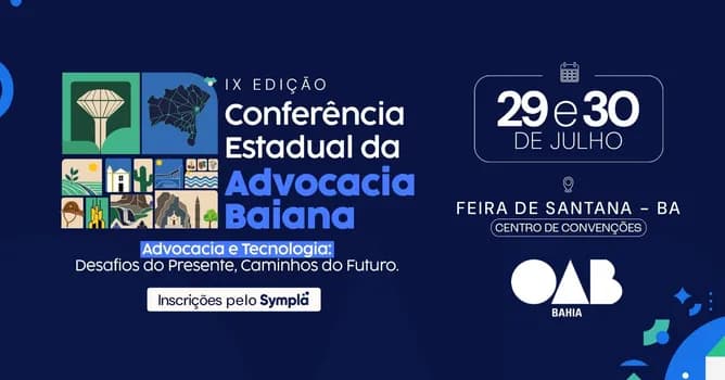 Imagem do IX Conferência Estadual da Advocacia Baiana