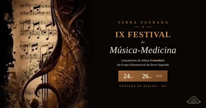 Imagem do IX FESTIVAL DE MÚSICA-MEDICINA DA SERRA SAGRADA