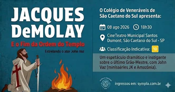 Imagem do Jacques DeMOLAY - O Fim da Ordem do Templo