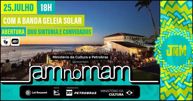 Imagem do JAM no MAM 25 de julho de 2026
