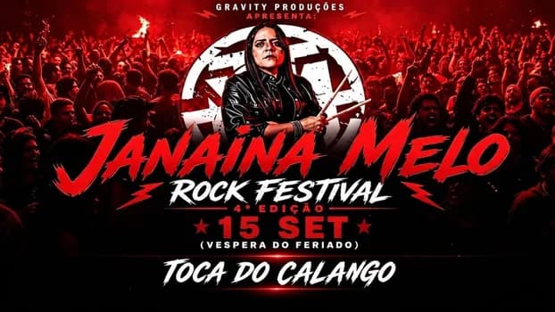 Imagem do JANAÍNA MELO ROCK FESTIVAL (4ª EDIÇÃ0)