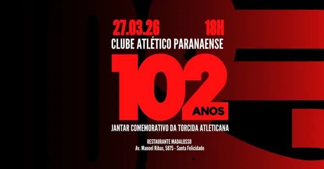 Imagem do Jantar Comemorativo da Torcida Atleticana - 102 anos