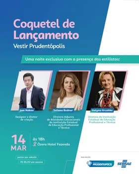 Imagem do Jantar de Lançamento do Projeto Vestir Prudentópolis