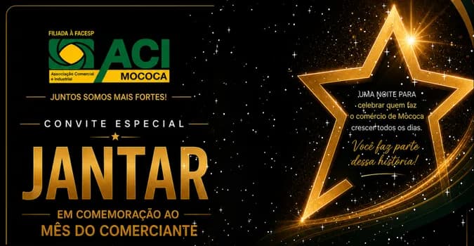 Imagem do Jantar do Comerciante 2026 | Uma Noite para Celebrar Quem Faz a Diferença