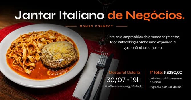 Imagem do Jantar Italiano de Negócios