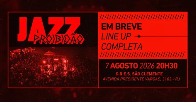 Imagem do JAZZ PROIBIDÃO | 8º EDIÇÃO
