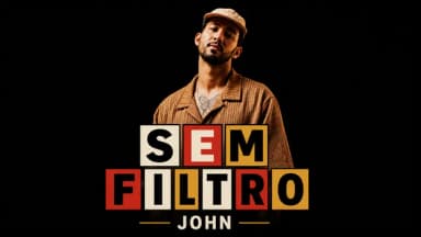 John - Gravação do Programa Sem Filtro em São Paulo