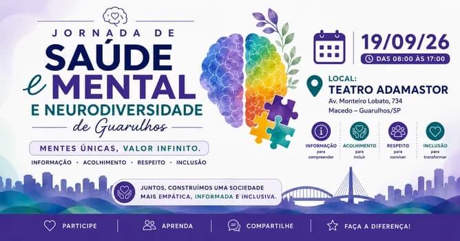 Imagem do Jornada de Saúde Mental e Neurodiversidade