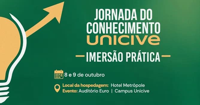 Imagem do Jornada do Conhecimento 8 e 9 de outubro