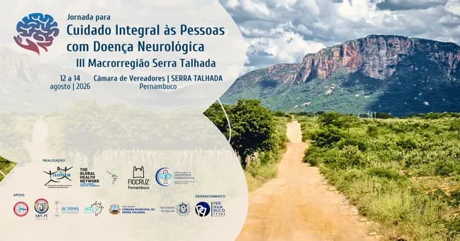 Imagem do JORNADA PARA CUIDADO INTEGRAL ÀS PESSOAS COM DOENÇA NEUROLÓGICA - III MACRORREGIÃO SERRA TALHADA