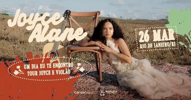 Imagem do Joyce Alane no Rio de Janeiro / RJ | Um Dia Eu Te encontro - Turnê Voz e Violão