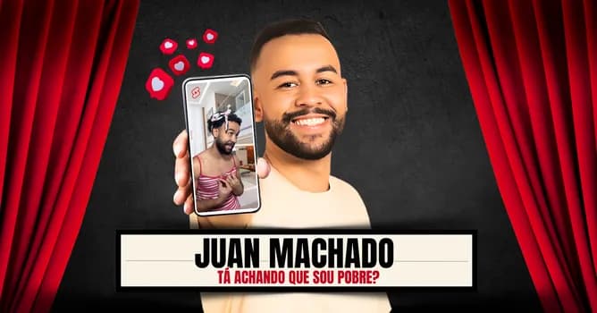 Imagem do Juan Machado (A Rica) - Tá achando que sou pobre? - Stand Up em BH